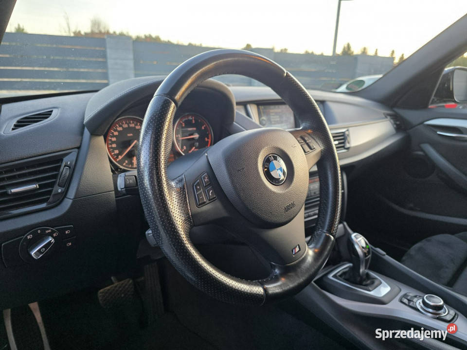 BMW X1 fabryczny M pakiet bezwypadkowy ALCANTARY