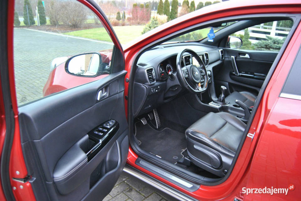 Kia Sportage GTline Kamera cof SKÓRA LEDY GPS światła do jazdy dziennej Kia lubelskie