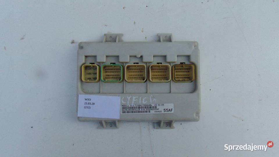 MODUŁ KOMFORTU BCM STEROWNIK CHRYSLER PACIFICA