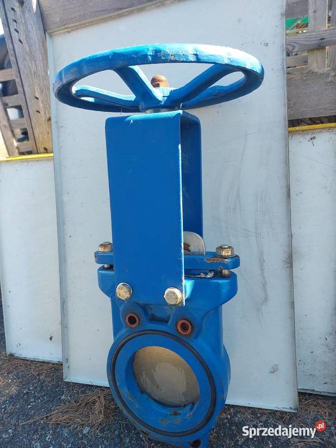 Zasuwa nożowa obustronnie szczelna DN 100 Z Hydraulika Łazy