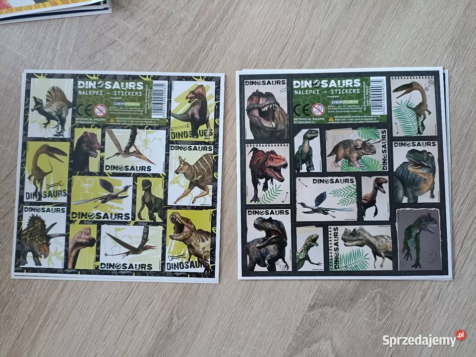 Nalepki naklejki z różnymi motywami Kwidzyn