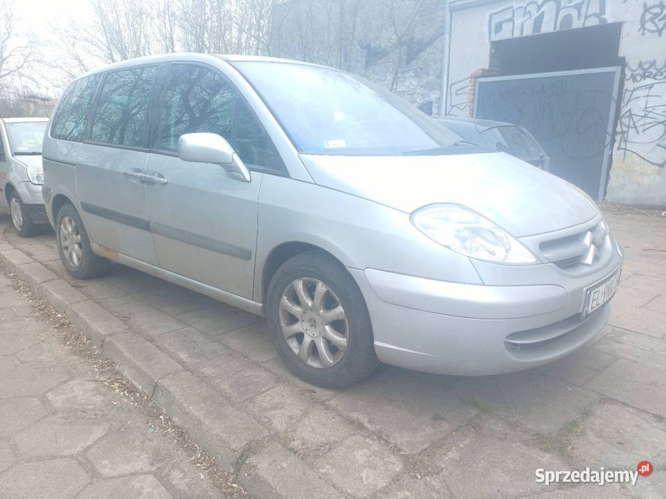 Citroen C8 22 HDI Serwisowany Nowe Tarcze Klocki tempomat Łódź sprzedam