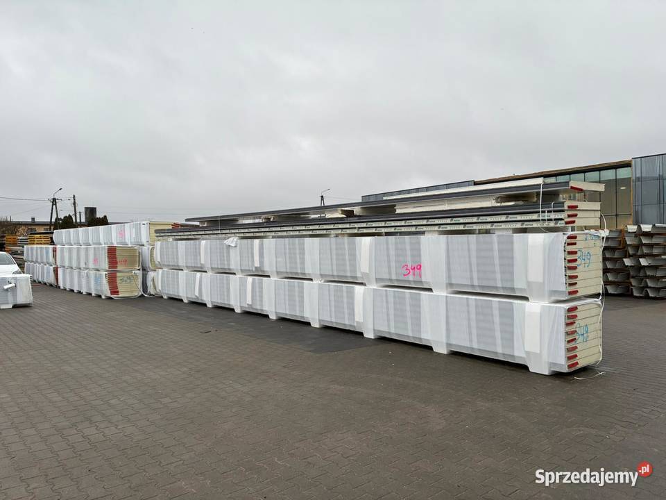 Płyty warstwowe ścienne gr 40mm80mm I GATUNEK Sadki