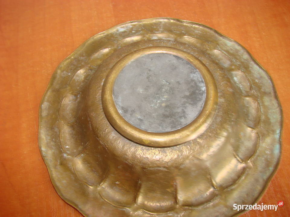 stara mosiężna miseczka popielniczka pomorskie Pruszcz Gdański sprzedam