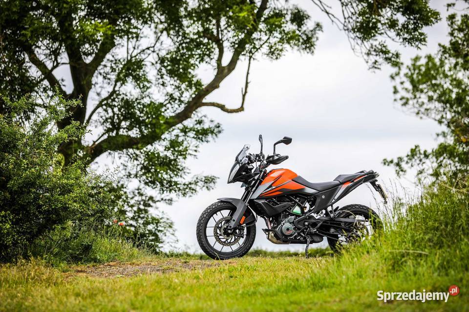 KTM 390 Adventure A2 niski przebieg tłumik