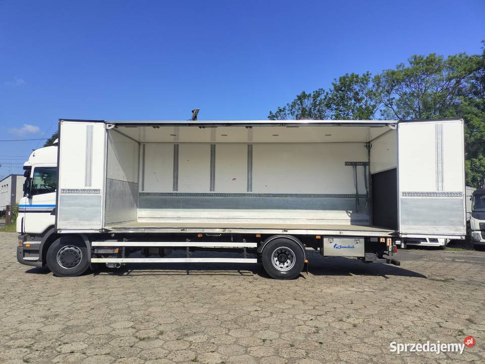SCANIA G320 KONTENER IZOTERMA OTWIERANY BOK ASR (kontrola trakcji) Częstochowa sprzedam