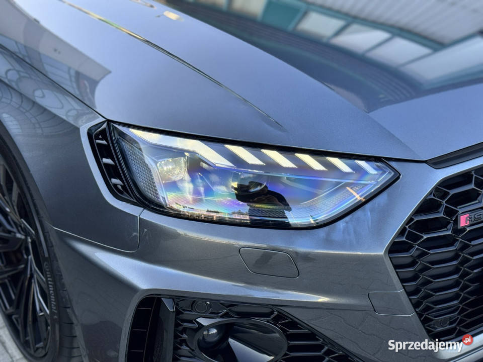 Audi RS4 Avant Gwarancja 122028 Krajowe FULL PPF światła do jazdy dziennej Węgrzce