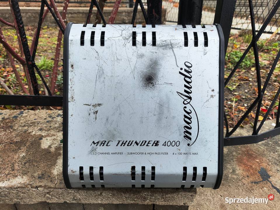 Wzmacniacz samochodowy 4 kanałowy Mac Audio sprzedam