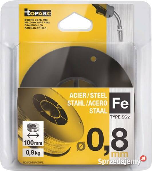 Drut spawalniczy SG2 08 mm 09 086609GYS