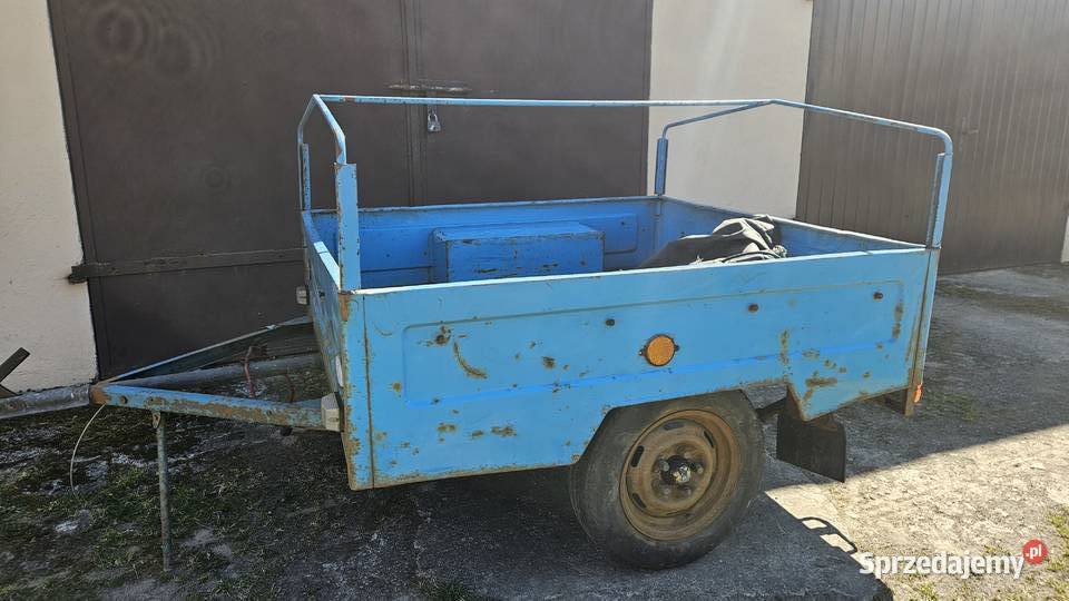 Przyczepka lekka samochodowa z dokumentami mazowieckie Nasielsk