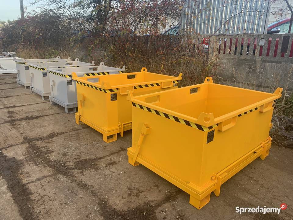Pojemnik premium z klapowym dnem PMDB 500 L Kielce