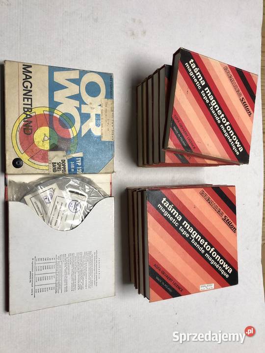 Taśma magnetofonowa szpulowa Białystok