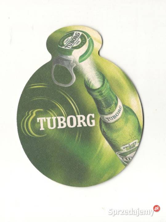 Tuborg podstawka do piwa 6 śląskie Gliwice