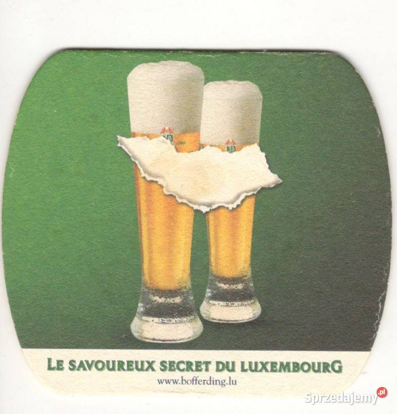 Bofferding podstawka do piwa 2 Antyki, Sztuka, Kolekcje Gliwice