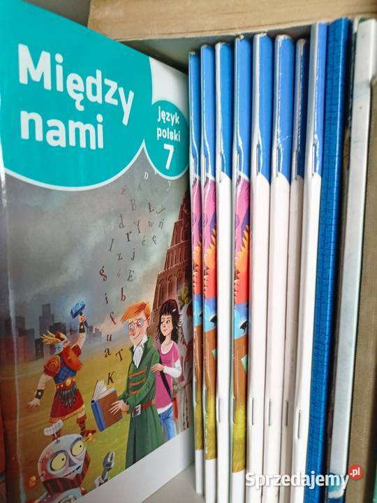 Między nami ćwiczenia 7 podręczniki Trójmiasto sprzedam