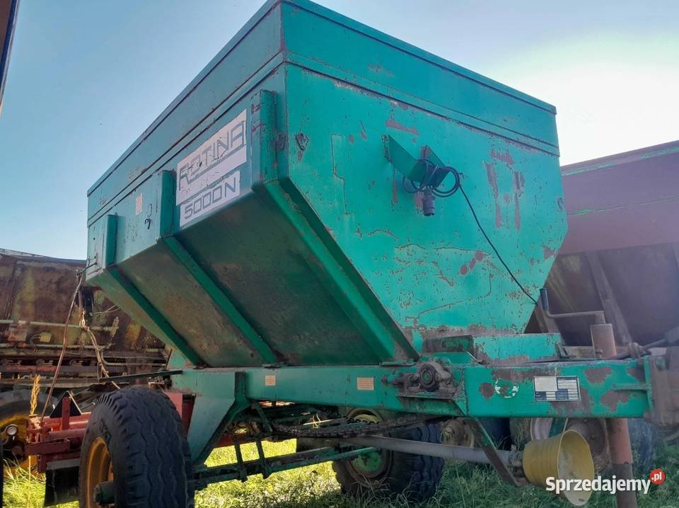 Rozsiewacz wapna Rotina 5000N nieuszkodzony Sadogóra