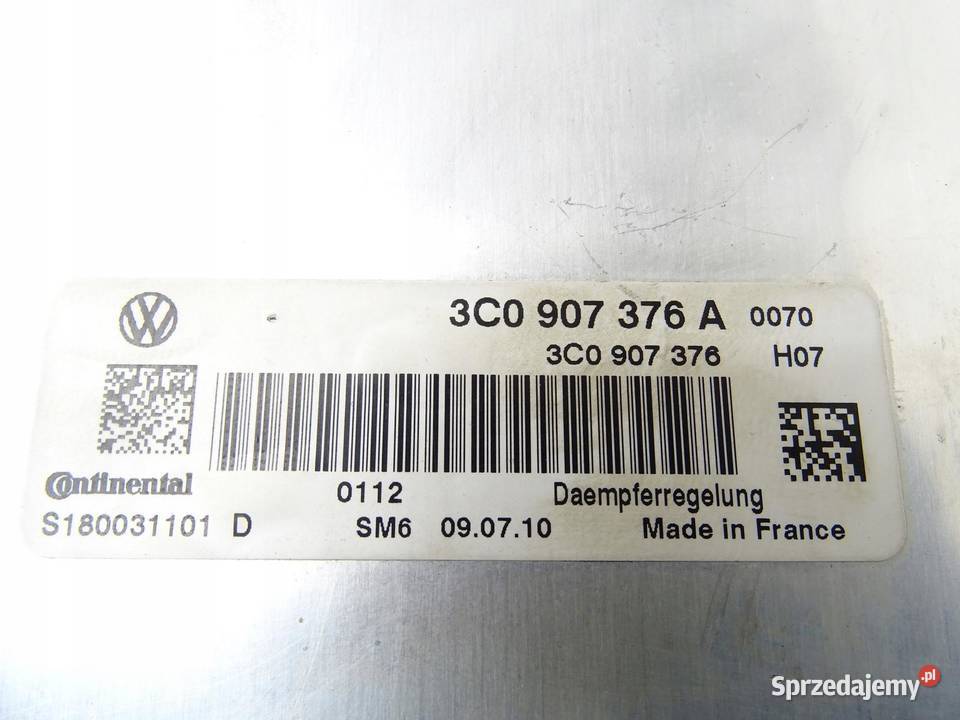 STEROWNIK MODUŁ ZAWIESZENIA 3C0907376A VW PASSAT
