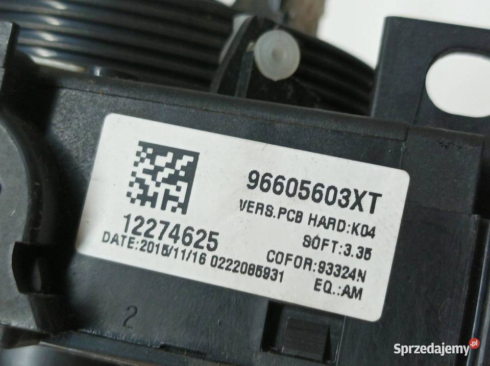 PRZEŁĄCZNIK ZESPOLONY 96605603XT Peugeot 307 I