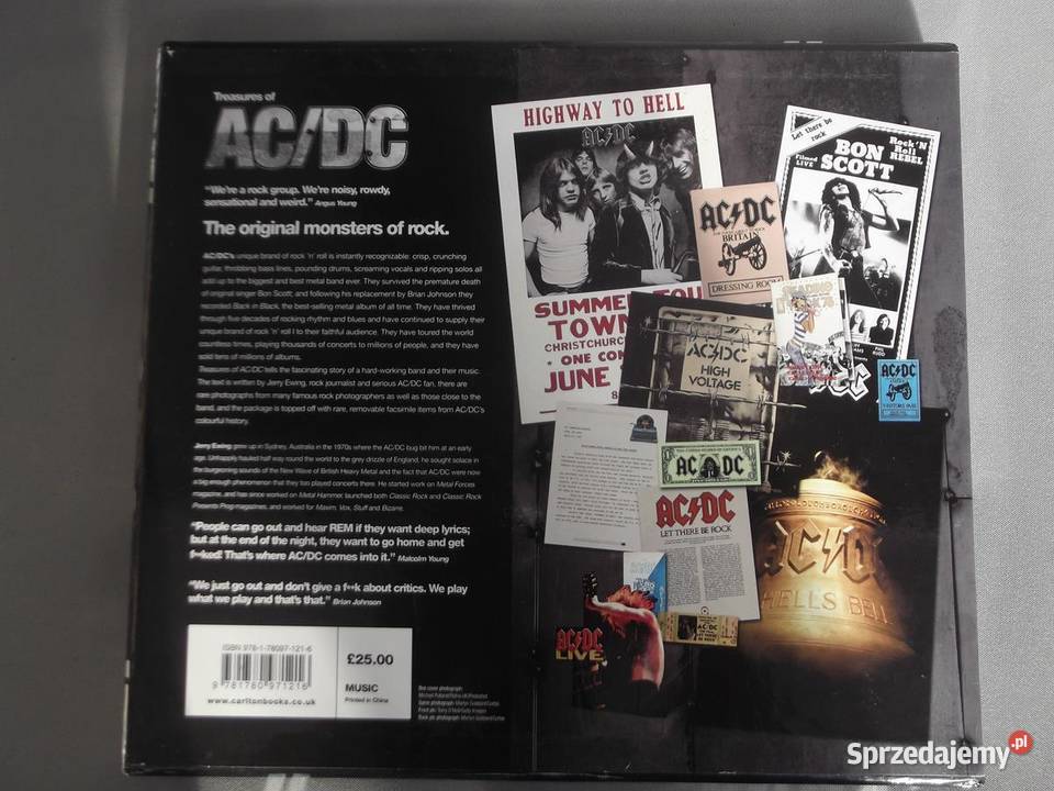 Album ilustrowany ACDC historia grupy Pisz
