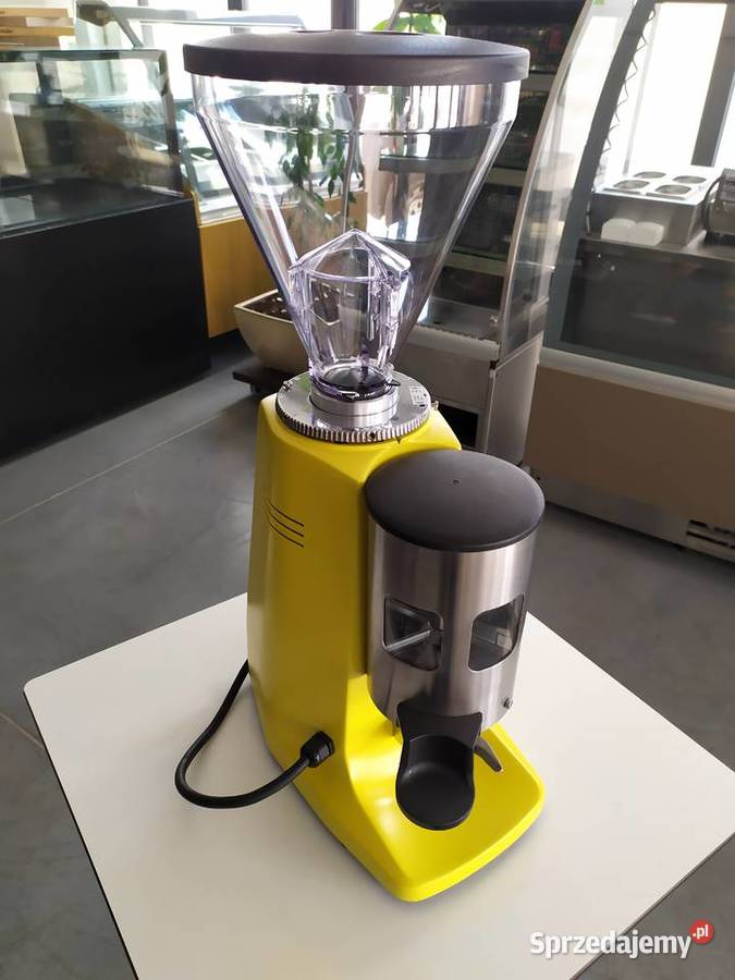 Młynek Mazzer Major Manual lakierowany żółty