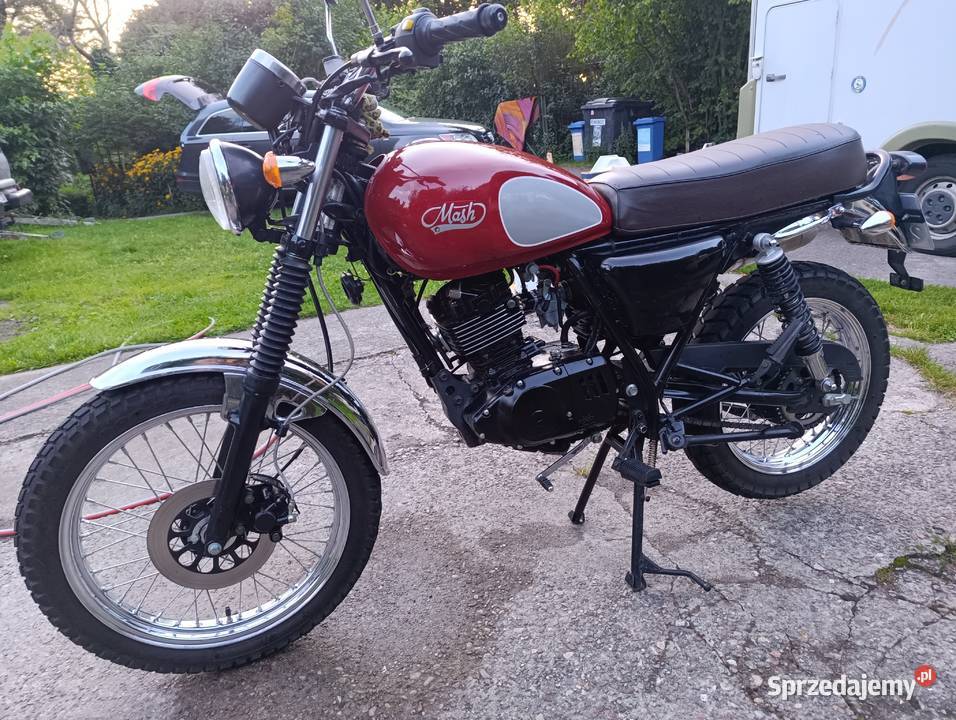 MASH Scrambler 125 zarejestrowany w Polsce Świnoujście