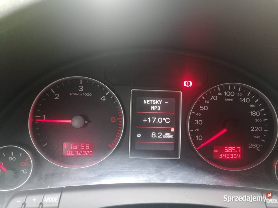 Audi A4 B7 20 TDI 170 BRD 3 X SLINE Manual 6b światła do jazdy dziennej Kętrzyn