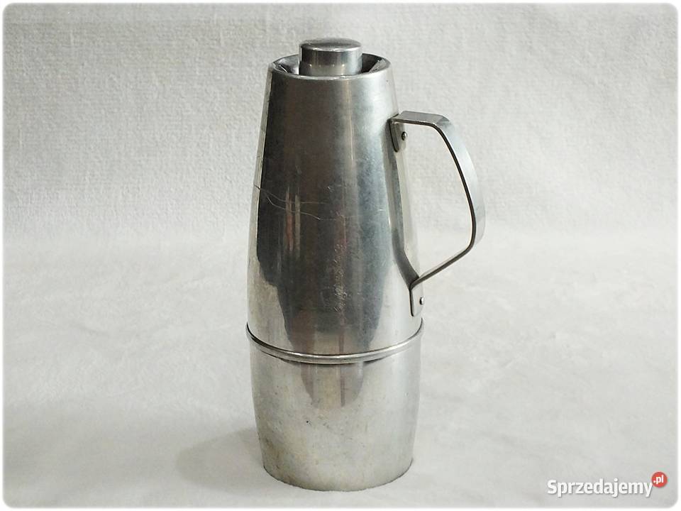 Termos aluminiowy z lat 50tych Edelweiss PRL Termosy i kubki termiczne Żary sprzedam