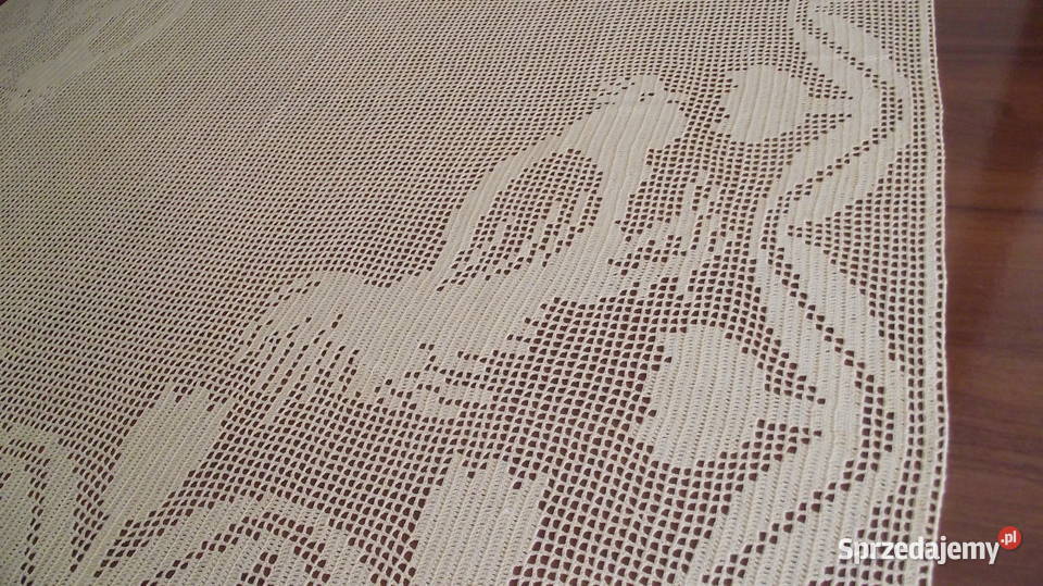 Serweta szydełkowa Leźnica Wielka-Osiedle sprzedam
