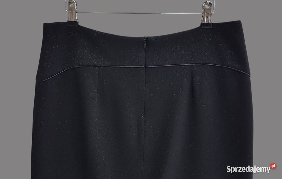 Damska spódnica klasyczna ołówkowa czarna Chrzanów