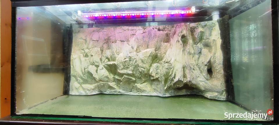Akwarium stolik osprzęt Jaskrów sprzedam
