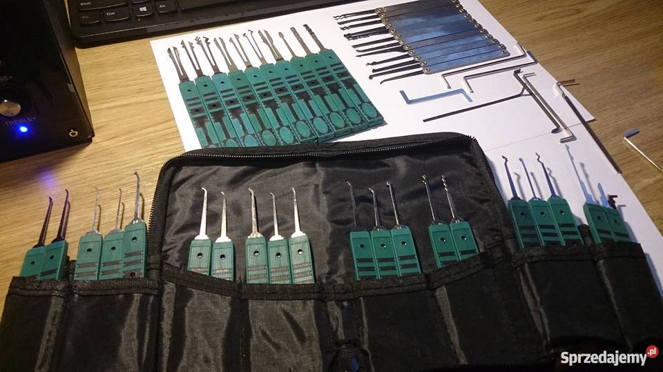 Awaryjne otwieranie zestaw klom wytrychy pick Ręczne Koszalin sprzedam