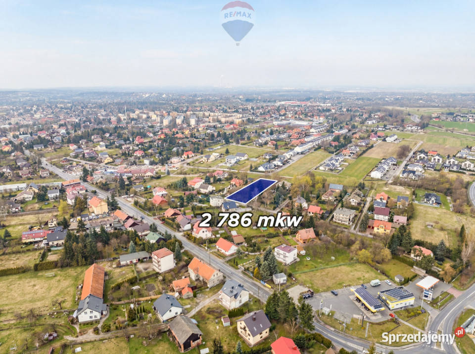 Działka budowlana Wieliczka Polna asfalt sprzedam