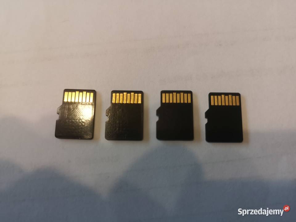 Karty Pamięci MicroSD 8Gb4Gb2Gb2Gb Plus Adaptery Skomielna Biała