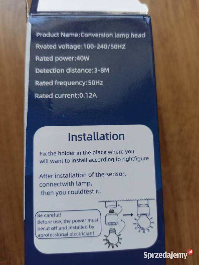 Oprawa E27 na pilot wyłączanie czasowe podlaskie Białystok sprzedam