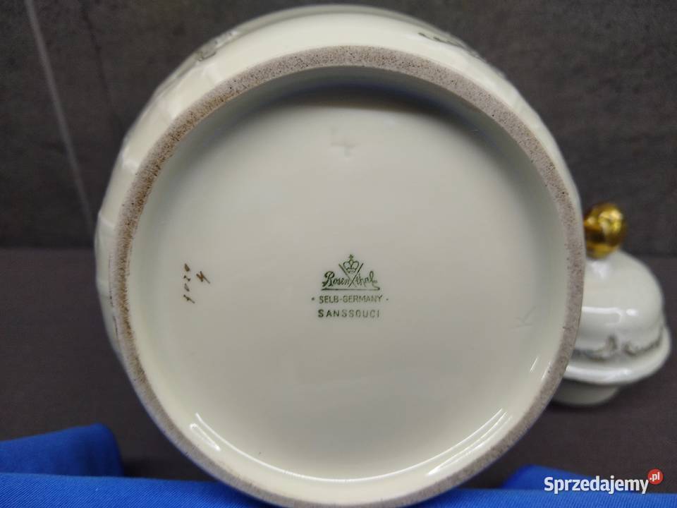 Dzbanek Rosenthal Sanssouci ecru złoto 28 sprzedam