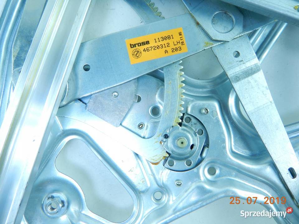 PODNOŚNIK SZYBY LEWY FIAT PUNTO CABRIO 9400 ASO