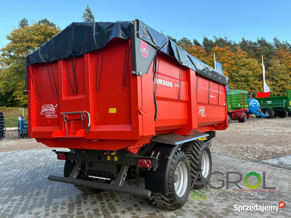 Przyczepa skorupowa URSUS D 914 14 ton PRONAR Przyczepy rolnicze Iława