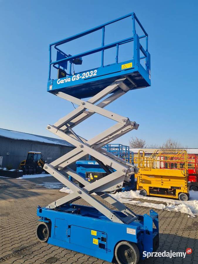 Podnośnik nożycowy elektryczny Genie GS2032 2012 435h Dąbrowa Tarnowska sprzedam