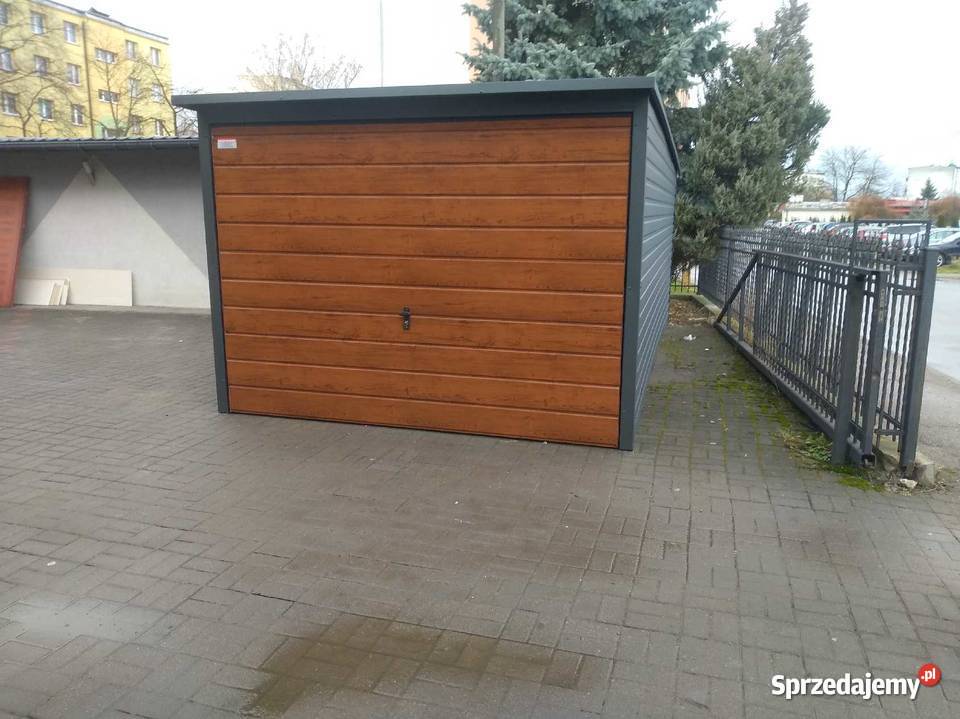 Garaż 3x5 brama uchylna do góry producent Jędrzejów