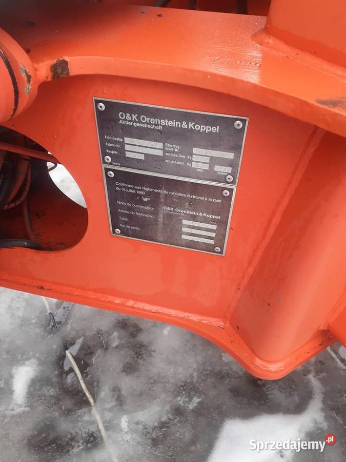 Ładowarka przegubowa ok Żółkiewka-Osada