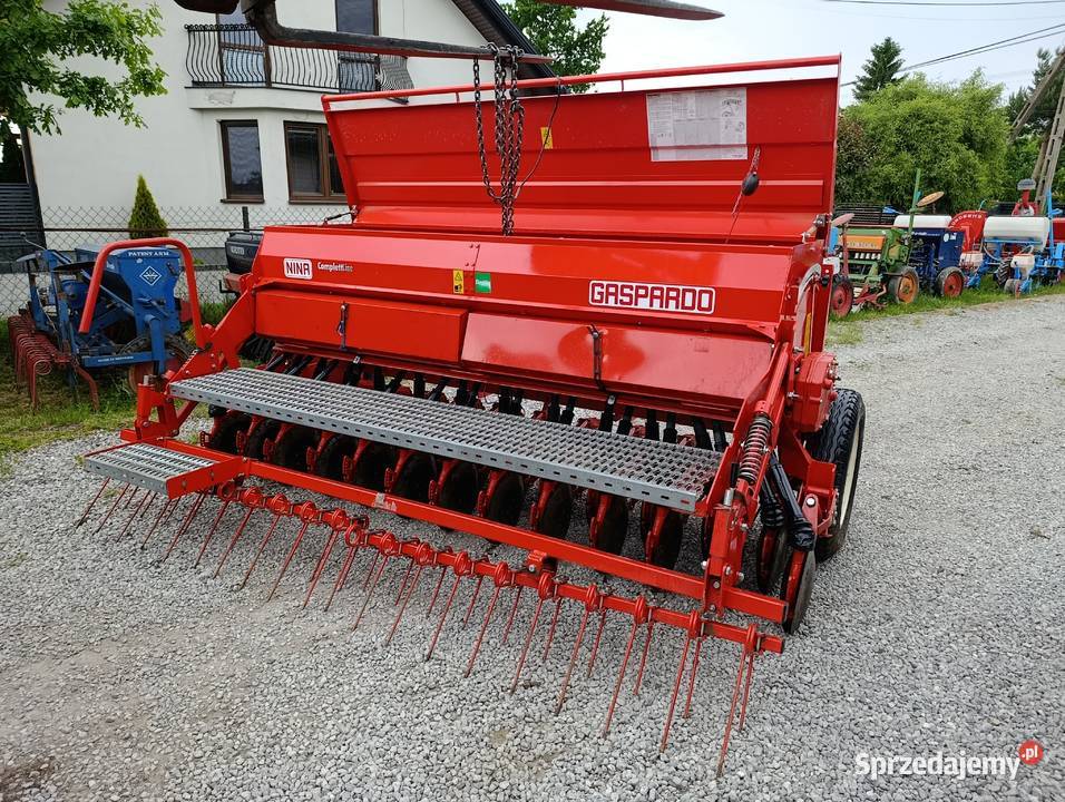 Siewnik zbożowy hassia lemken talerzowy gaspardo Amazone Rawica Stara