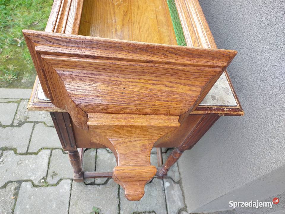 S173 Skrzynia duża obudowa starego zegara pomorskie Tczew