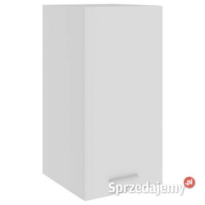 vidaXL Szafka wisząca biała 295x31x60 materiał Warszawa
