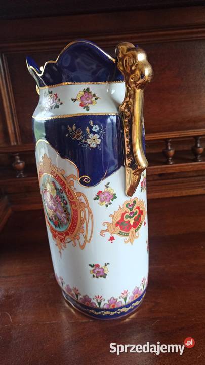 Amfora Wazon Syg Made in China Ręcznie malowana Gdańsk