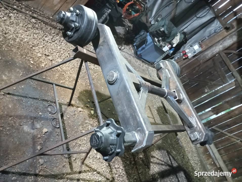 Wózek oś zawieszenie tandem do przyczepa leśna świętokrzyskie Balice