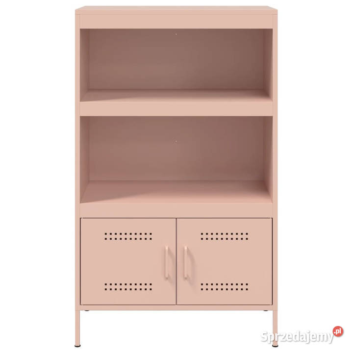 Szafka różowa 68x39x113 stal WM842971