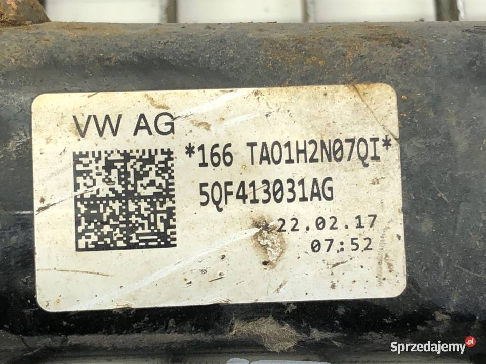 AMORTYZATOR LEWY PRZÓD ZE SPRĘŻYNĄ VW TIGUAN 20 Amortyzatory