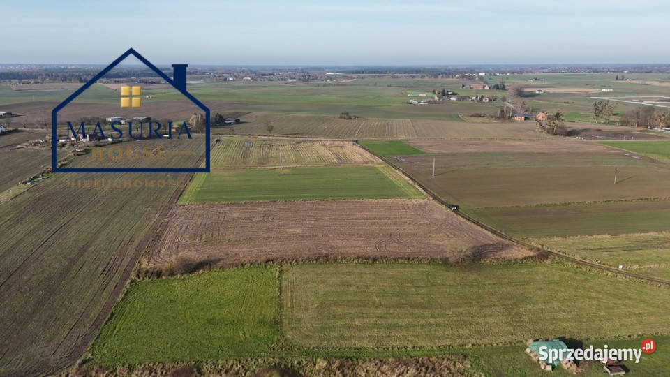 Pięknie położone działki w miejscowości Gromoty sprzedam