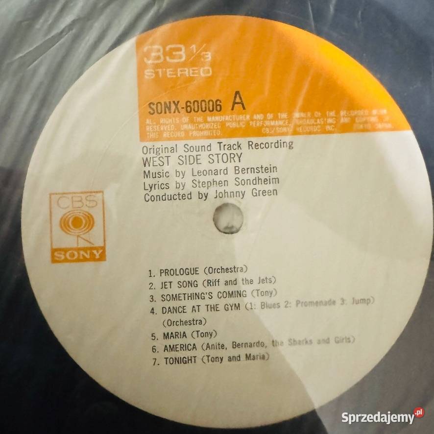 Leonard Bernstein OST West Side Story EXEX Japan