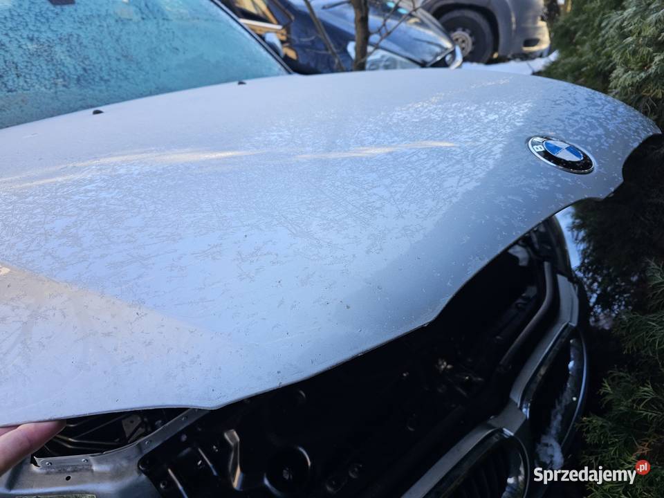 Maska przednia BMW e60 Titan Silber Metallic mazowieckie Radom sprzedam